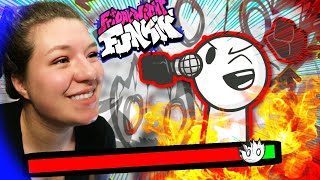 *RAGE QUIT* FNF Vs Sketchy (Remastered) | Sketchy VS Tess the Noob!