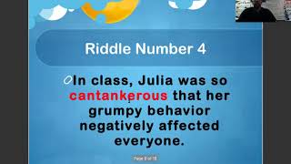 6th Grade ELA - Context Clues