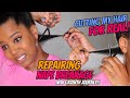 Regrow Nape Breakage & Cutting My Hair | Natural Hair | Melissa Denise