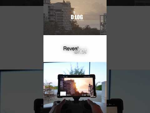 Cinematic Drone camera movement