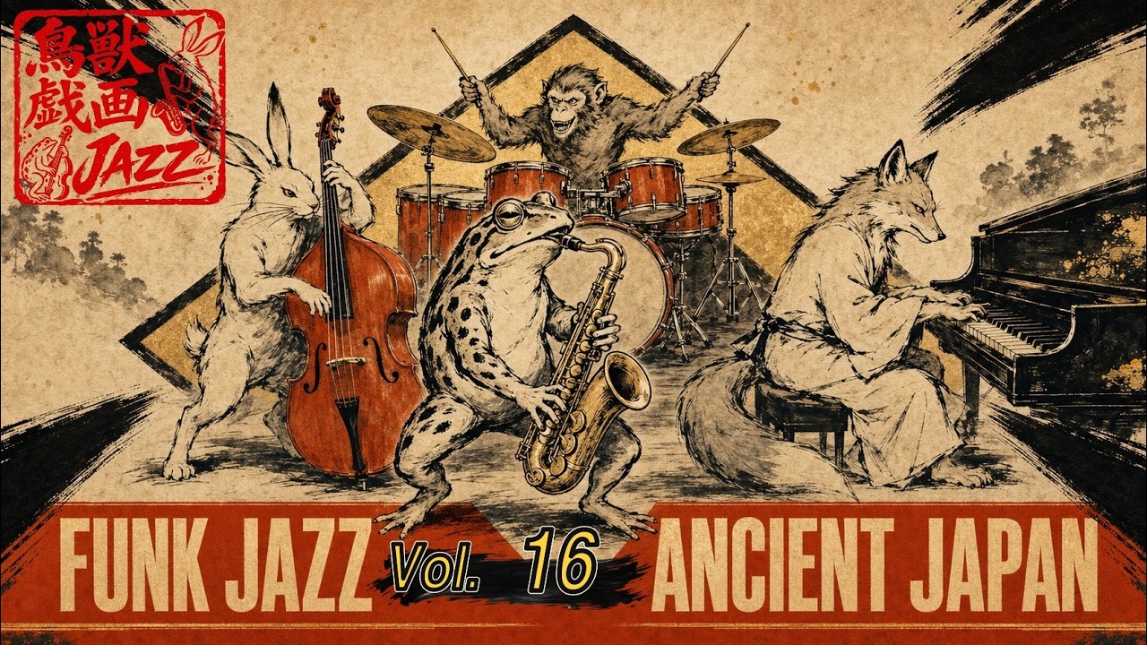 Jazz-Funk | Japanese Animals Vol.16 - YouTube