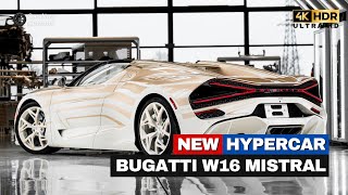 Bugatti W16 Mistral La Perle Rare - 5M One-Off Masterpiece Full Exterior Interior Details