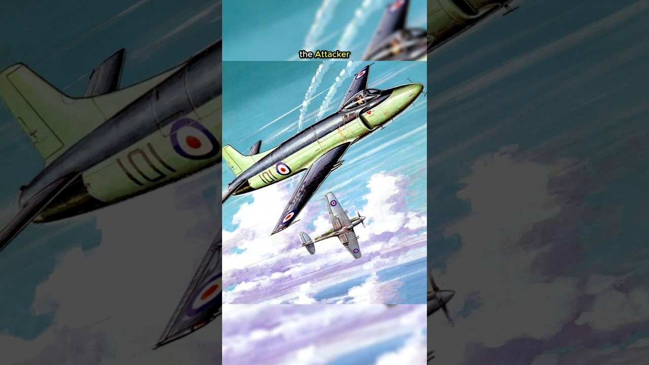 Забытый ранний британский военно-морской реактивный самолет 🐧