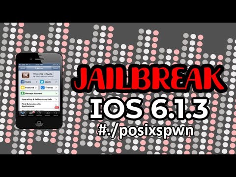Jailbreak IOS 6.1.3 - p0sixspwn