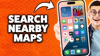 How to Search Nearby on Google Maps iPhone 2026 (Step-By-Step Tutorial) screenshot 1