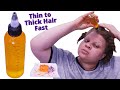 Only 2 Ingredients Hair Growth Oil for super fast hair growth, Thin to thick hair