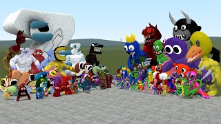 ALL ALPHABET LORE AZ+ OTHERS VS ALL ROBLOX RAINBOW FRIENDS In Garry's Mod!