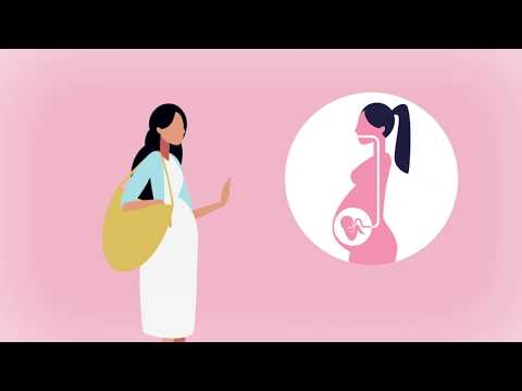 Oral Health & Pregnancy animation in Italian