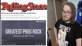 Rolling Stone's 50 Greatest Prog Albums of All Time: My Reaction