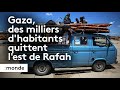 Guerre entre le hamas et isral  des milliers dhabitants contraints de quitter lest de rafah