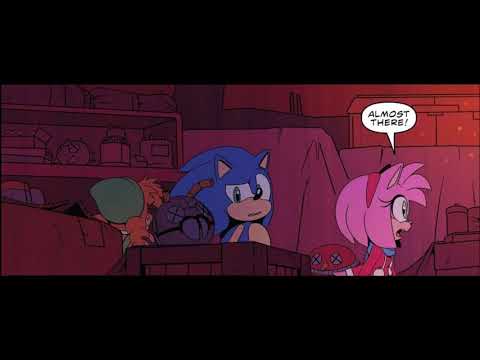 Sonic IDW Issue 35 Belle meets Cream
