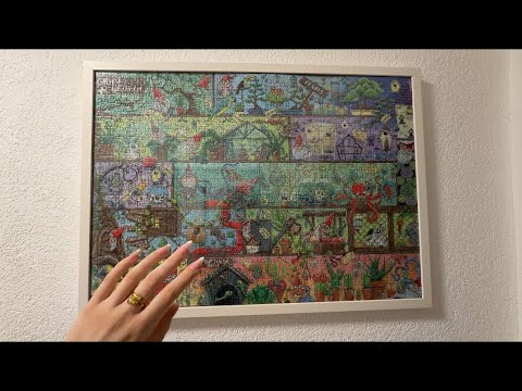 Lofi ASMR | Tapping on a puzzle while I discribe it 💅🏻🧩 (whispering & tapping) 