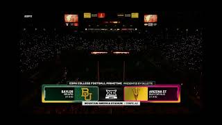 NCAA Football on ESPN intro Baylor at Arizona State 