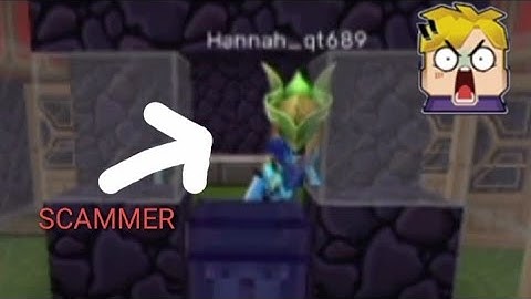 How scammer scammed me in skyblock blockman go [part2]