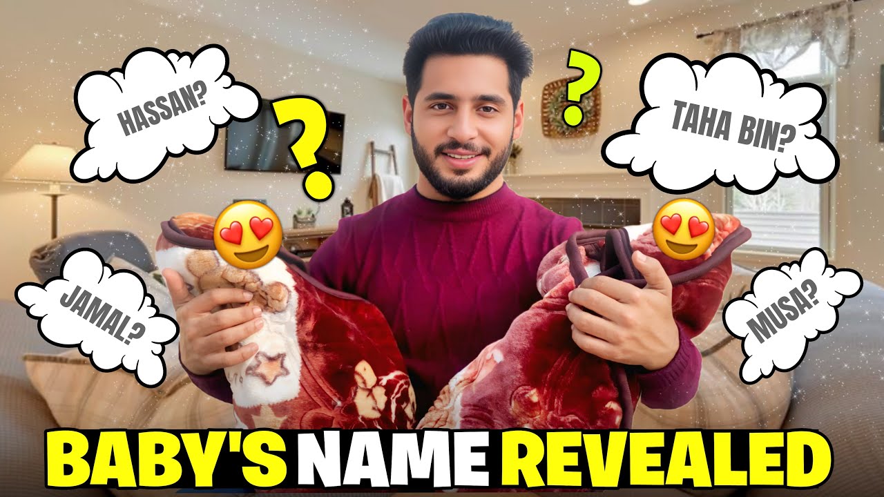 Baby Ka Name Finally Sub Ko Bata Diya ||Pray For My Wife🤲🤲🕋🕋|| Miss You Shonay 😭😭