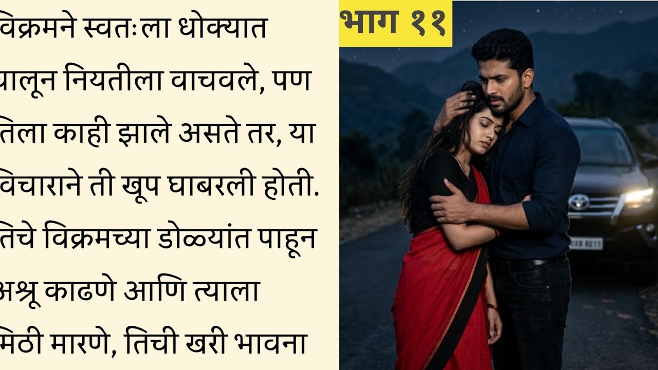 विक्रम आणि नियतीवर जीवघेणा हल्ला! आदिलचा नवा कट 😱 | Marathi Love Story | Part 11