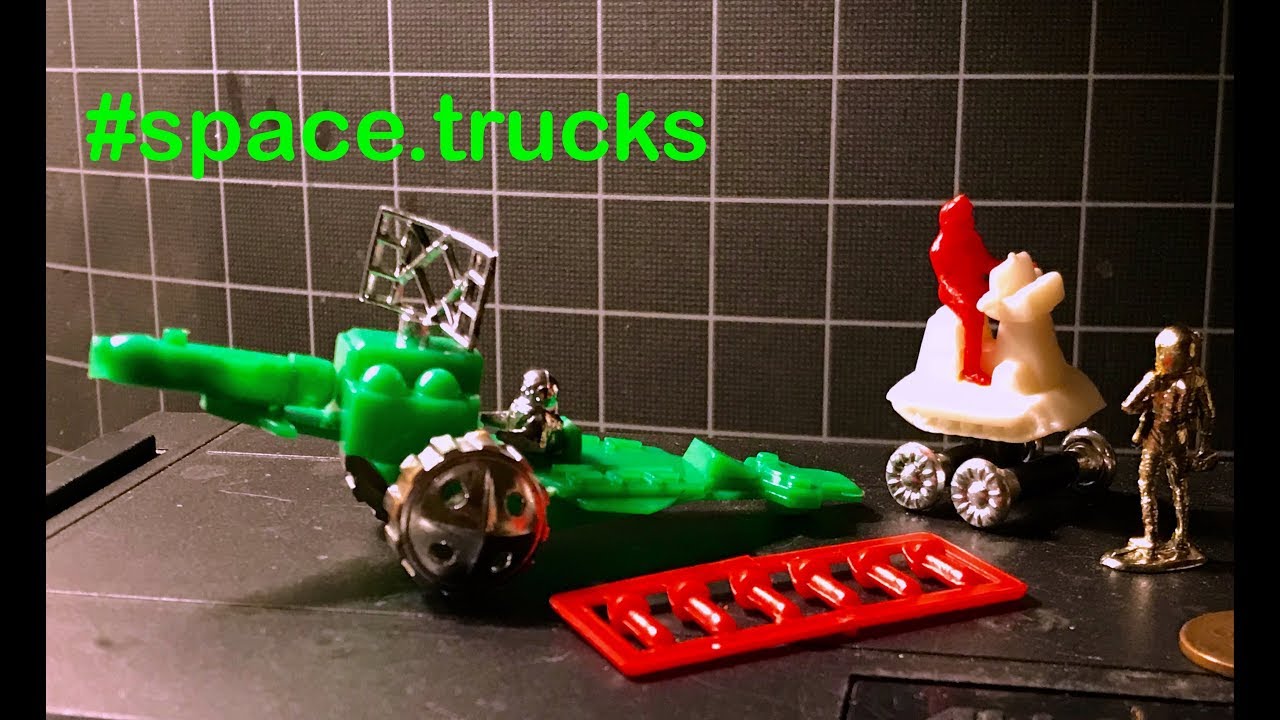 Opening "Apollo Moon Exploring" No.304L with Acetone, New Old Stock Vintage Space Toy Set