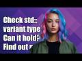 How do I check if an std::variant can hold a certain type