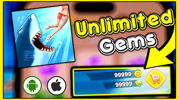 How to Get Unlimited Coins and Diamonds in Hungry Shark Evolution | Hack & Tips