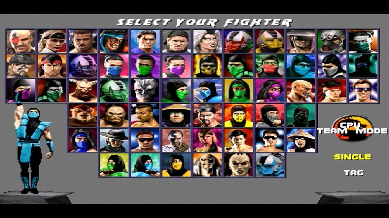 Ultimate Mortal Kombat Trilogy ((MK Komplete)) - SUB-ZERO Полный проход 2023 !!!