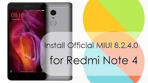 MIUI 8.2.4.0 Update Now Available For Xiaomi Redmi Note 4, Promised To Give Android Nougat Update!!
