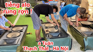Alo rung mái tôn. Setup lại bộ âm thanh đám cưới a Tuân - Thạch Thất - HN. DVH Audio 036 355 3277