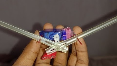 How to make Servo powered ornithopter mechanism