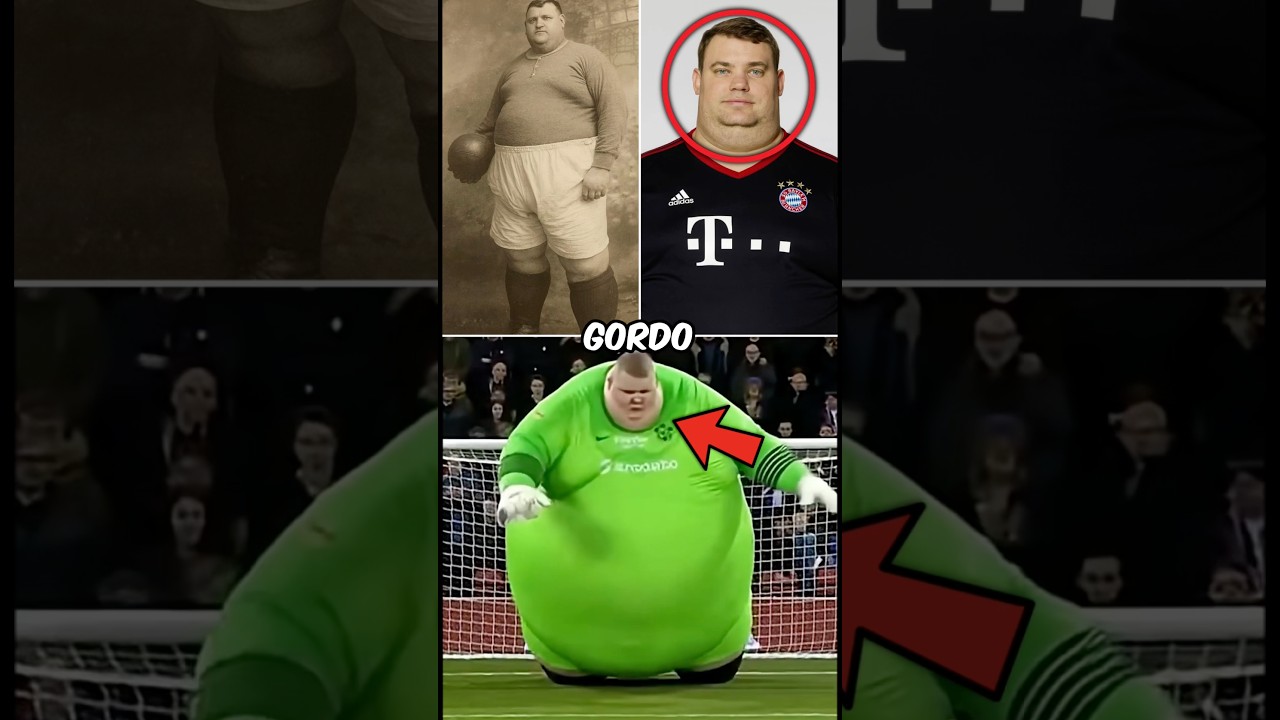 o GOLEIRO mais GORDO da HISTÓRIA do FUTEBOL… #shorts