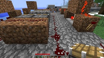 Minecraft Light Switch Tutorial using Pistons