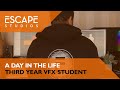 A day in the life of a 3rd year vfx student