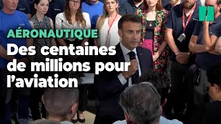 Aéronautique : à quoi vont servir les centaines de millions d'euros annoncés par Macron ?