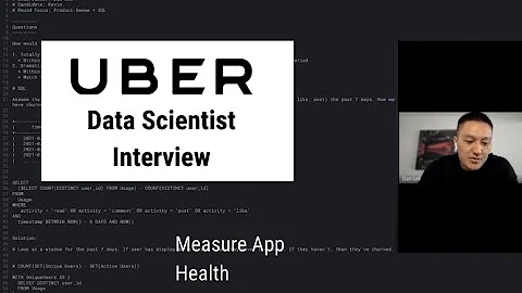 Uber Data Scientist Mock Interview | Interview Coach (Ex-Google)