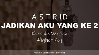 Astrid - Jadikan Aku Yang Kedua (Higher Key) Lagu Karaoke Dan Lirik