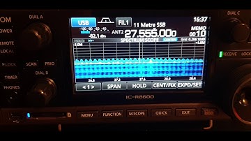 Icom IC-R8600 NR (Very Quick Listen)