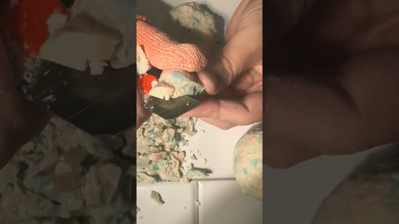 RECYCLE SOAP | SOAP CUTTING STYLE | SUPER SATISFYING ASMR SHORT 