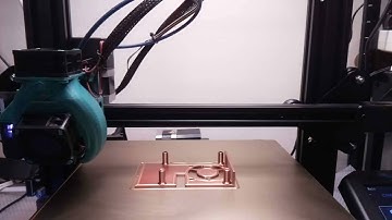 Raspberry Pi top case printed on Ender 3 v2