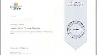 Coursera | Introduction to personal branding | all quiz answers | Get certified in 2 minutes