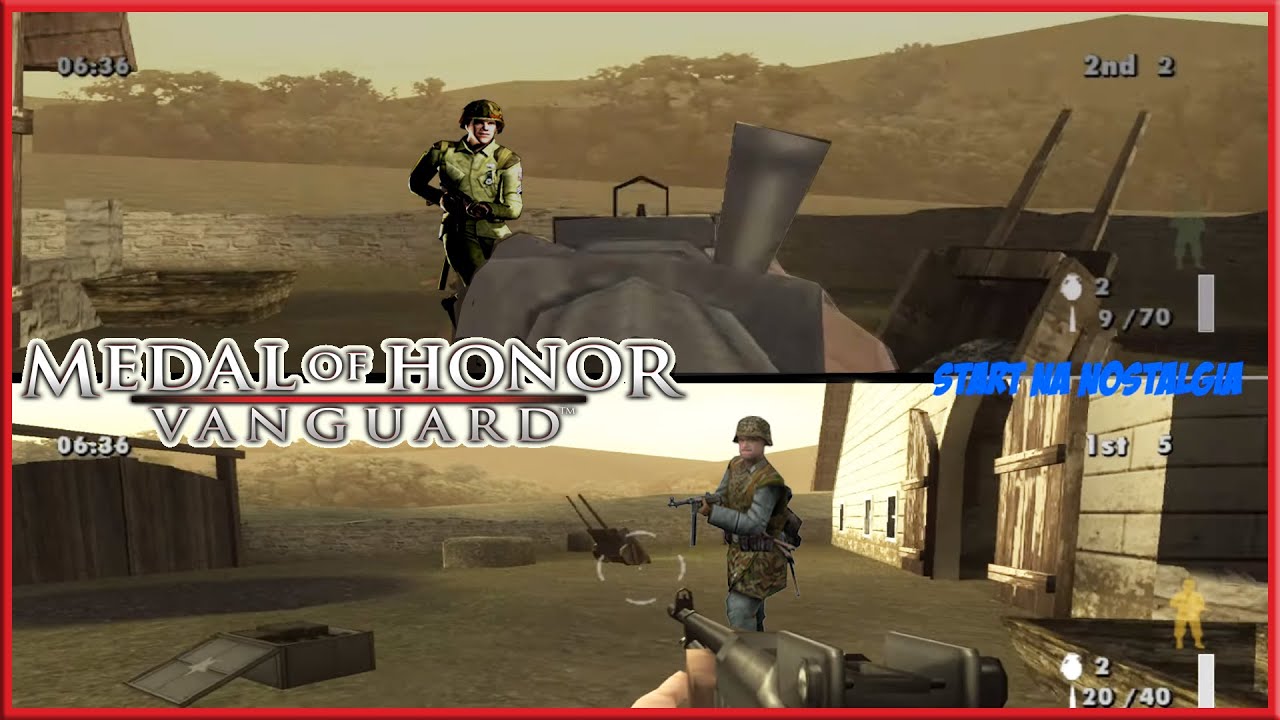 Medal of Honor: Vanguard PS2 - MULTIPLAYER 