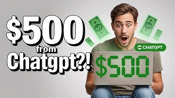 How I Made My First $500 Online with ChatGPT