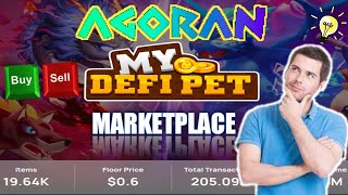 Agoran Marketplace My Defi Pet | MyDefipet | NFT | Playtoearn