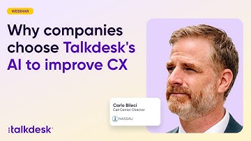 Why companies choose Talkdesk