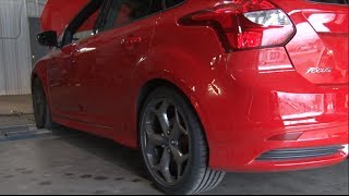 Focus ST Dyno Pull With Borla Touring Cat-Back Exhaust