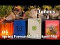♉️Taurus ~ Big Changes and Receiving Support! | Spring Forecast March-April-May
