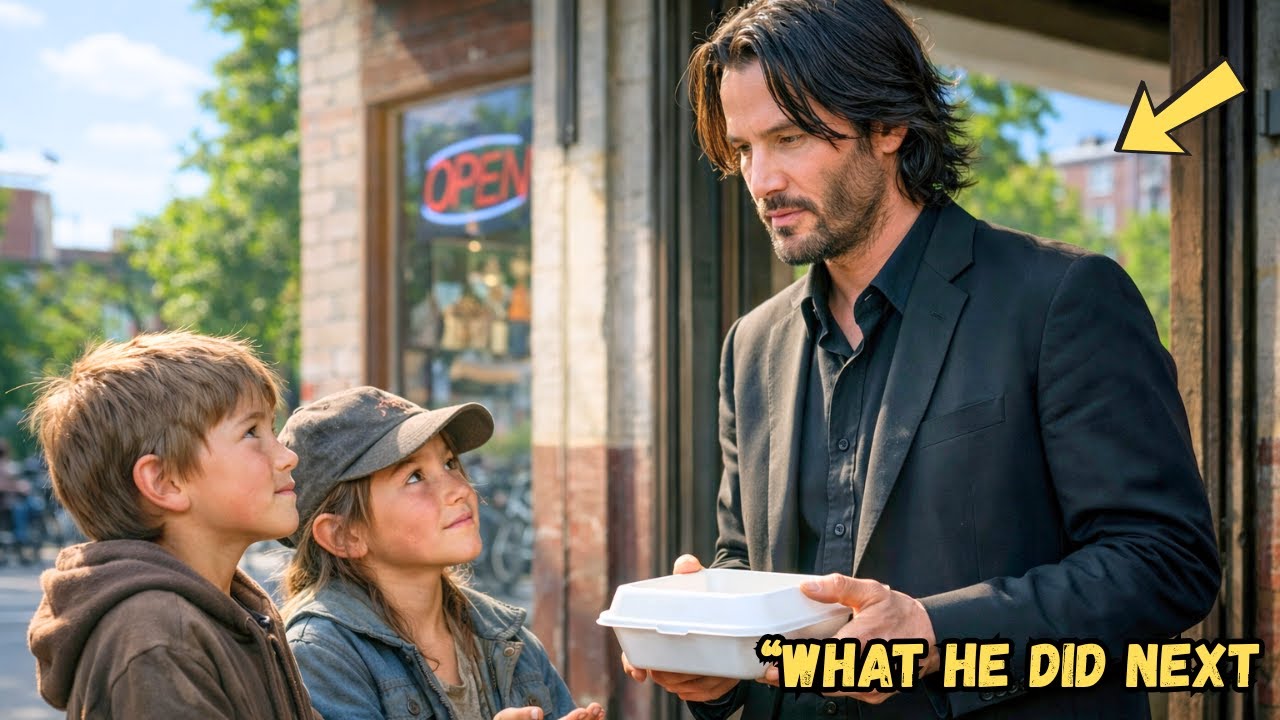 Keanu Reeves Shocking Response to Kids Asking for Leftovers What Happened Next Will Melt Your Heart
