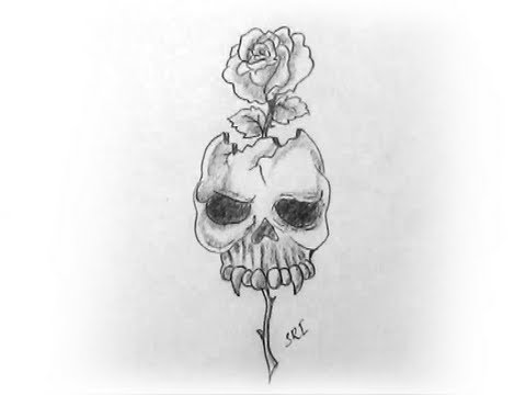 Featured image of post Easy Drawings Of Flowers And Skulls - Have you been seeking ways to make life easier?