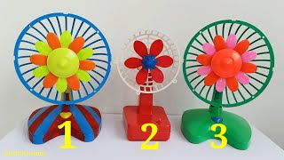 Fan toys | Belajar Berhitung dan memasang baterai kipas angin mainan baling bunga