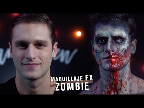 Maquillaje FX de Zombie - albercada