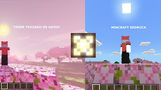 Tener rtx en Minecraft bedrock