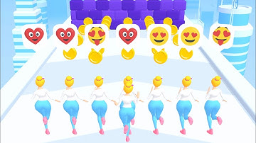 MAX LEVEL in Girls Attack! Join & Clash Gameplay Android,ios (Levels 17-18)