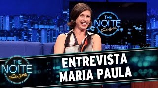 The Noite (04/06/15) - Entrevista com Maria Paula